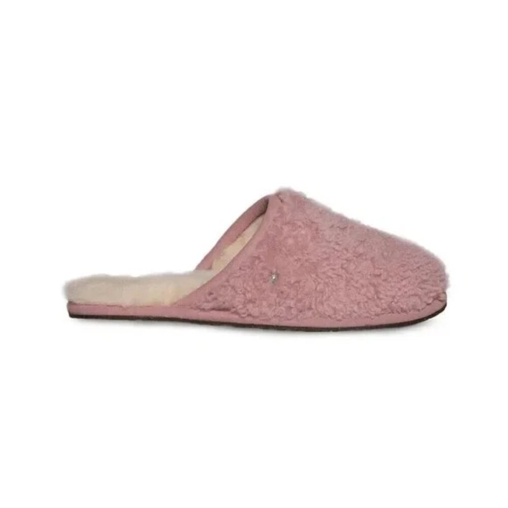NIB UGG Pearle Curly Cue II Fur-Lined Slippers -7